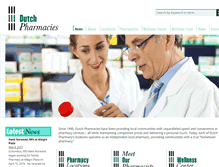 Tablet Screenshot of dutchpharmacy.net